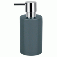 SPIRELLA Tube Distributeur de Savon en Grès couleur Gris Foncé - gris Grès SP1603