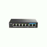Switch D-Link 5 ports 10/100/1000 DMS-107/E - noir DMS-107/E