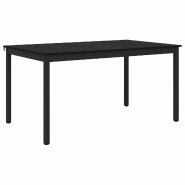 Table de salle à manger / Table de repas MÉTAL Modèle Zéphyr Horizon Plus - 8721364408609