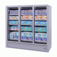 Vitrine verticale froid négatif 3 portes Bonnet Névé EPTA Multifreeze 3P Modular P88cm (%IA5-22A... Ou MULTIFREEZ ... W/E)
