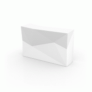 Bar design droit in & out FAZ - blanc