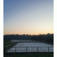 Clôture de carrière équestre - lic-ca - robuste et esthétique