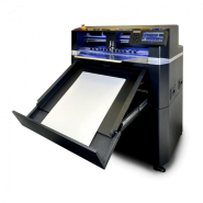 Découpeuse et raineuse automatique d'étiquettes en planche grand format (B2+) - Vitesse 1060 mm/secondes - Morgana SC7000 Pro-T XL Découpeuse et raineuse automatique d'étiquettes en planche grand format (B2+) - Vitesse 1060 mm/secondes - Morgana SC7000 Pro-T XL