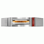 Diamond - Four électrique d'angle, 1 chambre, 8 pizzas Ø 350 mm - réf. CGD/1-DG--230/3- - gris AKS-CGD/1-DG--230/3-