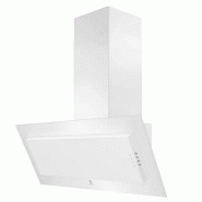 ELECTROLUX Hotte Décorative Murale 90cm 600m3/h Blanc Et Verre LFV329W - blanc 7333394103655