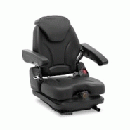 Hillvert - Hillvert HT-RUNDLE-17 Siège de Tracteur Universel Agricole - 46 x 46 cm Avec Suspension Réglable - 4062859087522