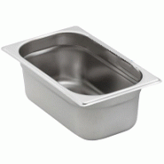Lot de 10 bacs gastronormes GN 1/4 en inox - Marque française Sammic - Différentes hauteurs disponibles Lot de 10 bacs gastronormes GN 1/4 en inox - Marque française Sammic - Différentes hauteurs disponibles