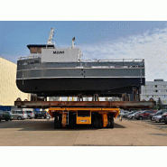 Plate-forme mobile - Cometto SYT - Véhicule élévateur automoteur pour sections de navires - Charge utile 100 à 1000 tonnes
