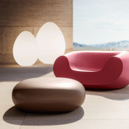 Pouf in & out Chubby Low de Slide