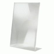 Sigel Présentoir de table Acrylic, incliné, pour A3, transparent - 4004360981951