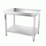 Table de travail en inox 1000 x 700 mm PREMIUM / GOLDINOX - inox 3701770802708