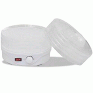 VidaXL Déshydrateur Avec 6 Plateaux Empilables (ronds) - 50300 VidaXL Déshydrateur Avec 6 Plateaux Empilables (ronds) - 50300