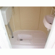 Mobileklyn cabine toilette wc raccordable isolée polyester