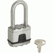 Cadenas à clé MASTER LOCK acier laminé, l.50 mm