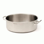 Casserole basse en acier inoxydable Comas Magna Expert 28 cm - gris inox 8425734121388