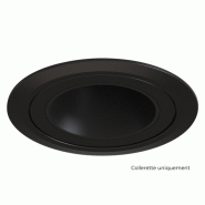 DECODAP Collerette adaptation plafond diam. 83mm - Coloris Noir mat pour HYDRA - D102MB - SOLUM DECODAP Collerette adaptation plafond diam. 83mm - Coloris Noir mat pour HYDRA - D102MB - SOLUM
