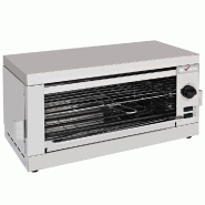 Diamond - Toaster-salamandre 1 étage, avec minuterie - réf. WR-TSE1-S - inox AKS-WR-TSE1-S