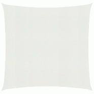 Helloshop26 - Voile toile d'ombrage parasol 160 g/m² blanc 4 x 4 m pehd 02_0009027 - blanc 3000483547761