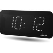 Horloge LED Style II 7, alimentation 230V, indépendante, LED blanche - BODET