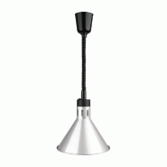 Lampe chauffante conique rétractable Buffalo finition argent | Buffalo - DY464