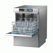 Lave-verre - 400x400mm (Panier laverie) - Surpresseur de rinçage, Pompe de vidange, Doseur de lavage intégré, Doseur de rinçage intégré Hobart GCP10A