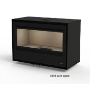 Pack insert ecodesign lagos-c-695 + ventilation + cadre 3 côtés - 7.3kw