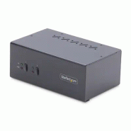 Switch KVM 2 Ports pour Deux Moniteurs, 4K60Hz, 2 Ports USB 5Gbps, 2 Ports USB 2.0 HID - Commutateur Switch KVM 2 Ports pour Deux Moniteurs, 4K60Hz, 2 Ports USB 5Gbps, 2 Ports USB 2.0 HID - Commutateur