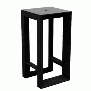 Table haute design in & out FRAME - noir