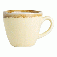 Tasse à espresso couleur sable Olympia Kiln 85ml (Lot de 6) - beige porcelaine EQGP328