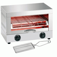 Toaster professionnel Bartscher - acier inoxydable, 1 ou 2 grilles, minuterie 15 minutes Toaster professionnel Bartscher - acier inoxydable, 1 ou 2 grilles, minuterie 15 minutes