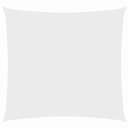 VidaXL Voile de parasol Tissu Oxford carré 5x5 m Blanc Modèle Boreal Design - blanc 135251