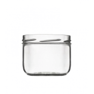 18 Bocaux TERRINES en verre 230 ml TO 82 mm (capsule NON incluse)