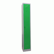 Armoire Dressing en métal 30x30x180h Série Alignable Side by Side. Couleur VERT - FL3030-VERDE