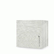 Bio Bamboo® - Serviette jetable, 25 x 25 cm, extrêmement douce, compostable, viscose de bambou, 1000 pièces, gris clair - gris Bambou COL.401