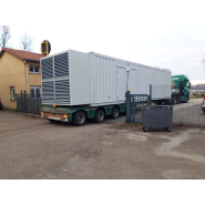 Container acoustique airopta pour insonorisation de groupes électrogènes pour le secteur de la production d'énergie