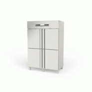 CORECO Armoire réfrigérée bi-température GN2/1 avec compartiment négatif - 3 portillons positifs/1 portillon négatif - Capacité 1370L - AGM-1004 CORECO Armoire réfrigérée bi-température GN2/1 avec compartiment négatif - 3 portillons positifs/1 portillon négatif - Capacité 1370L - AGM-1004