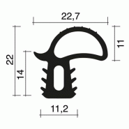 Joint caoutchouc pour chambre froide jcr-034_0