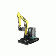 Mini-pelle - AMX 100 - AMMANN - Yanmar turbo 73cv Stage V, compact et puissant