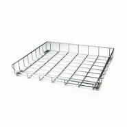 Panier en acier inoxydable professionnel pour lave-vaisselle Sammic modèle UX-750 / LU-75, dimensions 780x700x100 mm pour un lavage optimal | Sammic