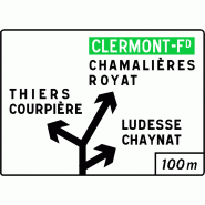 Panneau diagrammatique D42a - Carrefours complexes - WP Signalisation - résine thermoplastique - recyclable et éco-responsable Panneau diagrammatique D42a - Carrefours complexes - WP Signalisation - résine thermoplastique - recyclable et éco-responsable