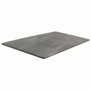 Plateau de table Topalit Smart Line 120x80 - DARK SLATE Plateau de table Topalit Smart Line 120x80 - DARK SLATE