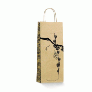 Sac "Virginia" à poignées torsadées 14x8x39cm - par 50