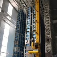 Système asrs miniload - calin - capacité de charge: jusqu'à 650 kg