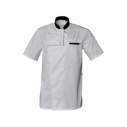 Veste restauration manches courtes Alex 210 gr/m2 - VSTRSALBC-SN06/MC_0