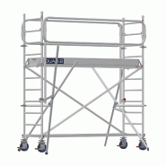 Échafaudage roulant aluminium DOCKER 85 version garde-corps EXMDS - Hauteur de travail : 3,90 m - DUARIB - 7125022 Échafaudage roulant aluminium DOCKER 85 version garde-corps EXMDS - Hauteur de travail : 3,90 m - DUARIB - 7125022