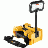Éclairage pour zones d'accès difficiles 9480 - Réf. : PEL0135 - Peli - 4000 lumens - 28 heures d'autonomie - Rotation 340 degrés