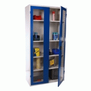 Armoire haute portes battantes