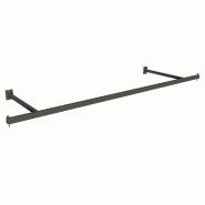 Barre 1200x330mm - Pas 310mm - gris anthracite
