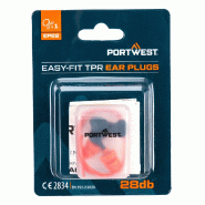 Bouchons d'oreille Easy fit corde (1 paire)