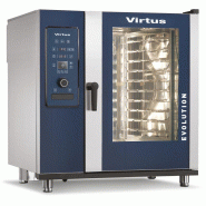 Four à convection électrique avec vapeur directe et système de nettoyage automatique, 10x GN 2/1 1134x1066x1117 mm - VIRTUS - 4068875007742 Four à convection électrique avec vapeur directe et système de nettoyage automatique, 10x GN 2/1 1134x1066x1117 mm - VIRTUS - 4068875007742